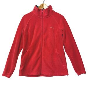 Columbia | Women's L, Coral Red‎ Fleece Full-Zip Jacket, Omniheat
